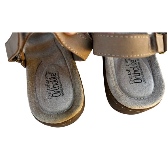 Croft & Barrow Ortholite Sandals Women’s Size 7 M Comfort Shoes - Picture 5 of 12